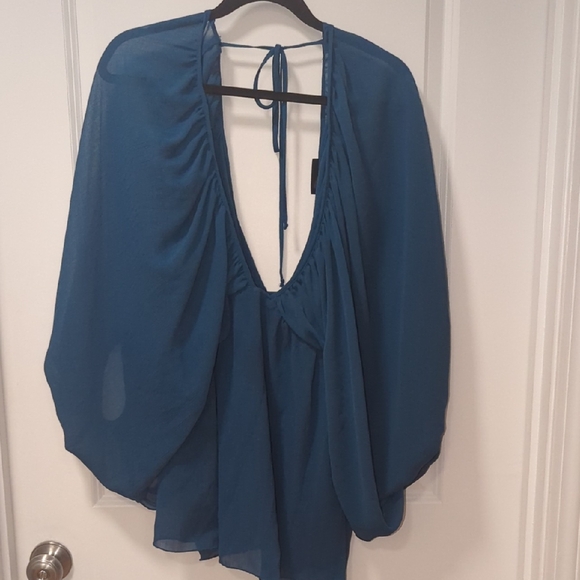 Lane Bryant Tops - Lane Bryant Vibrant Blue Top